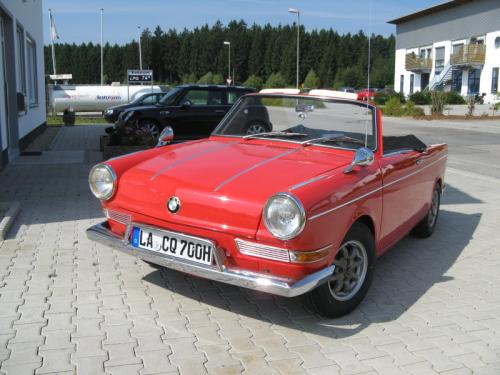 BMW 700 Rennmotor mit Anlasser und Lichtmaschine